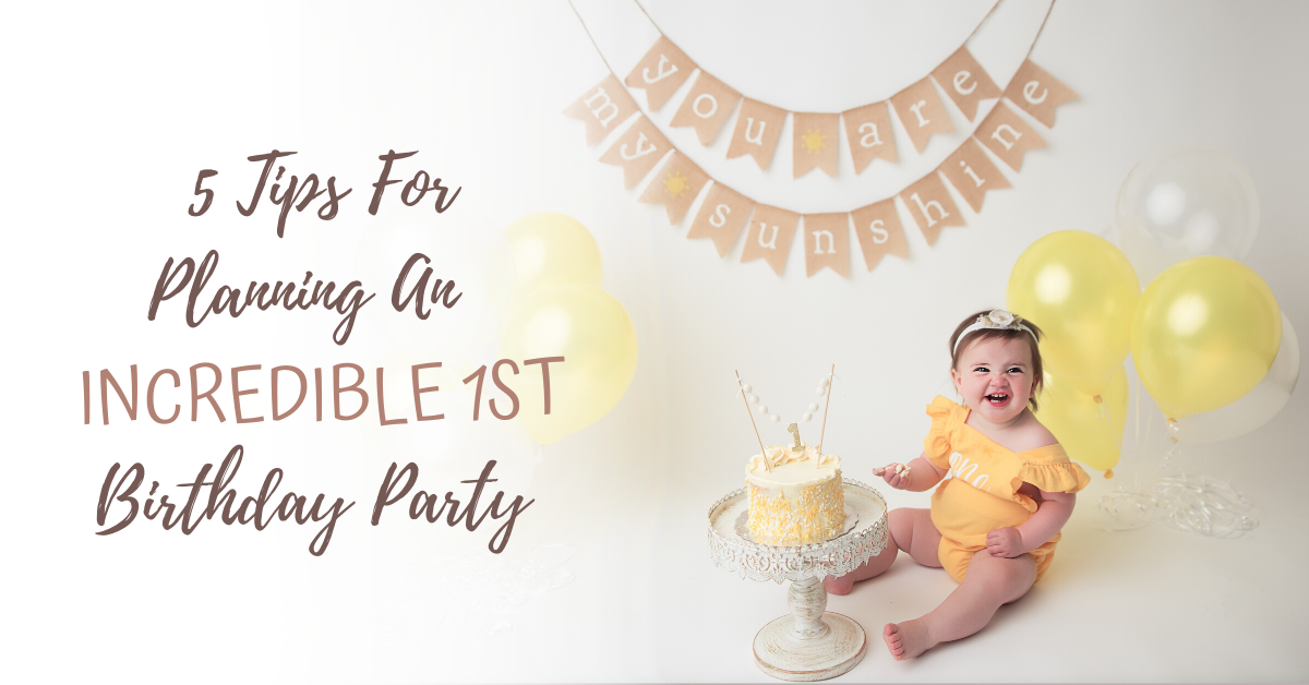 5 Tips for Planning an Incredible First Birthday PartyJoanna Andres Photography: Baby's First Birthday