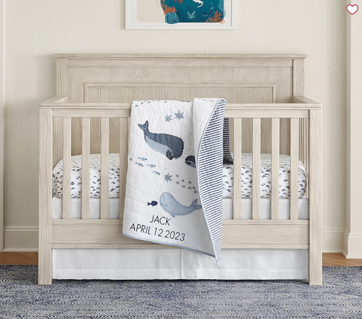 Neutral Nursery with some blues and whales