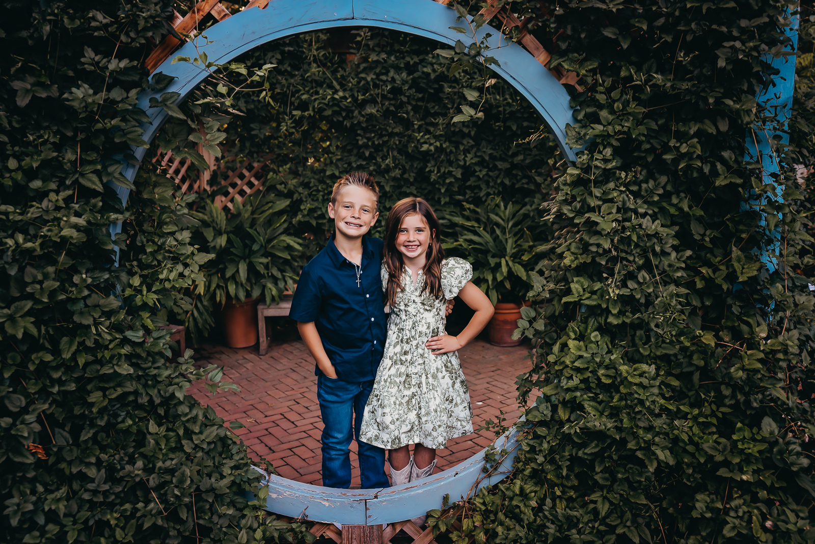 Sibling photo taken at Innis Woods Metro Garden