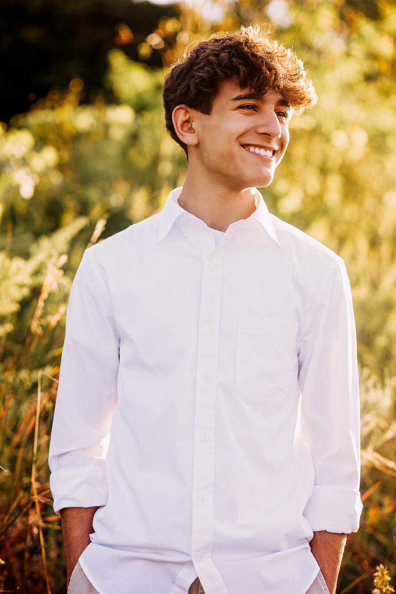 long grass senior picture